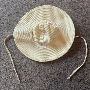 Ruffle Butts Girls 3-5 UPF 50+ Sun Protective Wide Brim Swim Sun Hat
